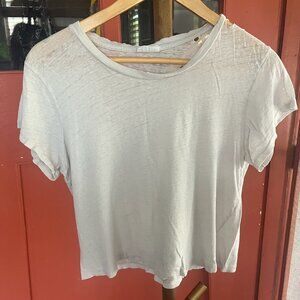 Re/Done Hanes 1950s Tee Shirt Redone Boxy Small Distressed